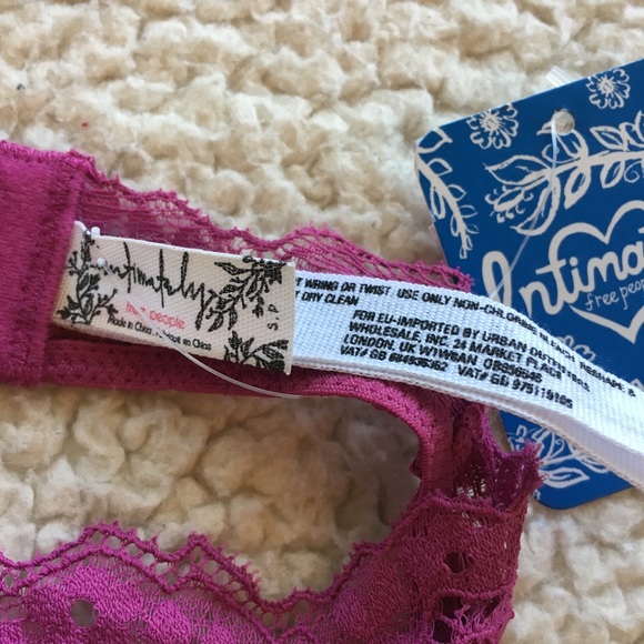 🎉Sale Firm🎉NWT Free People Moonstruck Bralette S - Picture 8 of 8